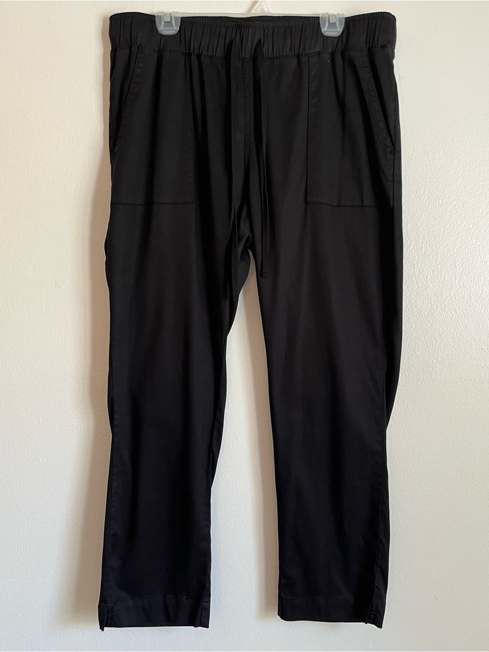 Buffalo David Bitton Women's Black Lightweight Drawstring Pants size L